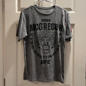 Reebok Conor mcGregor grey marl tee.